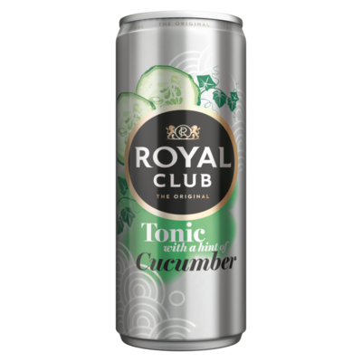 Royal Club Tonic with a Hint of Cucumber