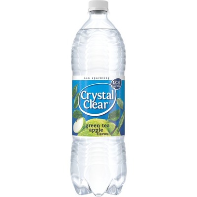 Crystal Clear Koolzuurvrij green tea apple