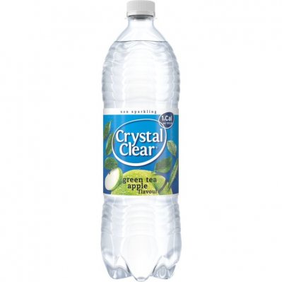 Crystal Clear Koolzuurvrij green tea apple
