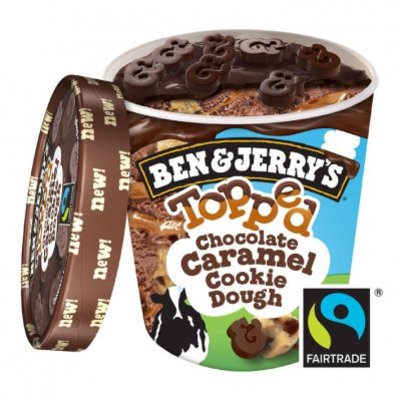 Ben & Jerry's IJs caramel & cookie dough