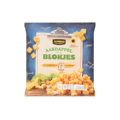 Huismerk Aardappel Blokjes
