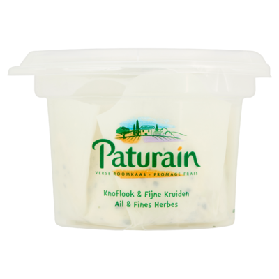 Paturain Verse Roomkaas Knoflook & Fijne Kruiden 150 g