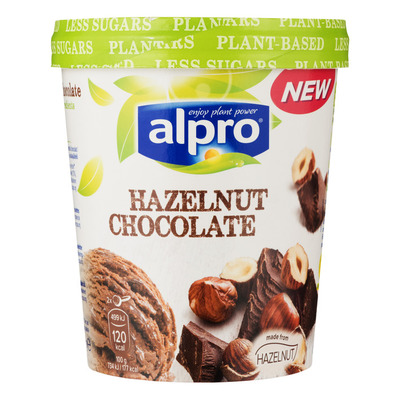 Alpro IJs hazelnut and chocolat