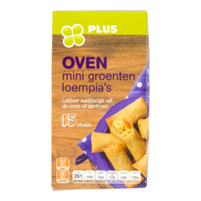 Huismerk Oven mini groenten loempia 15st