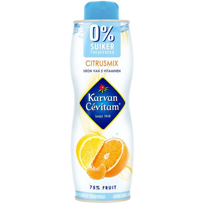 Karvan Cévitam Citrusmix 0% suiker toegevoegd