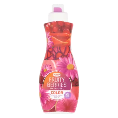 Huismerk Wasmiddel en Wasverzachter Fruity Berries