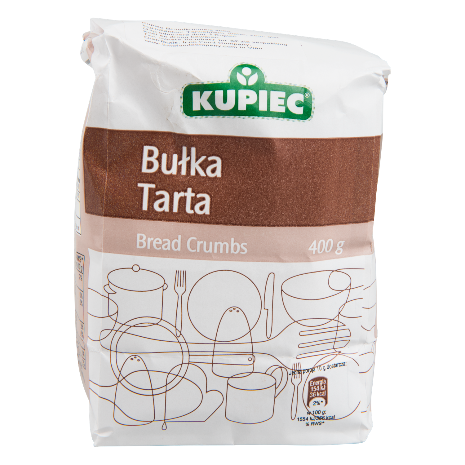 Kupiec Brood kruimels bulka tarta