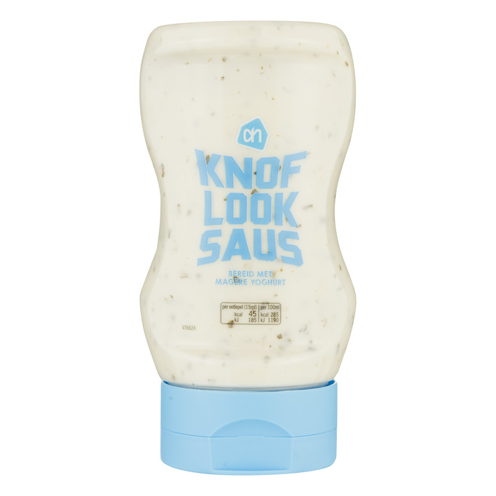Huismerk Knoflooksaus topdown