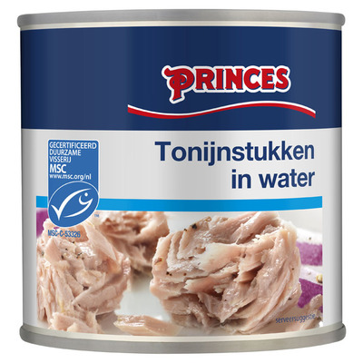 Princes Tonijn stukken in water MSC