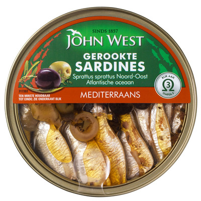 John West Petit sardines Mediterraans