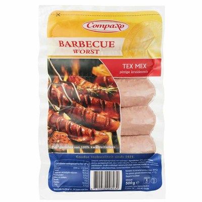 Compaxo Barbecueworst tex mex