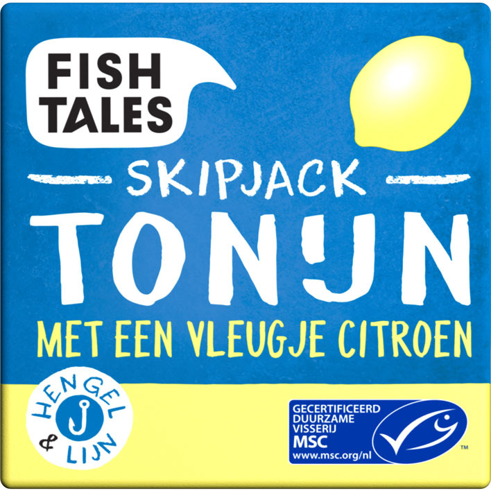Fish Tales Tonijn skipjack citroen MSC