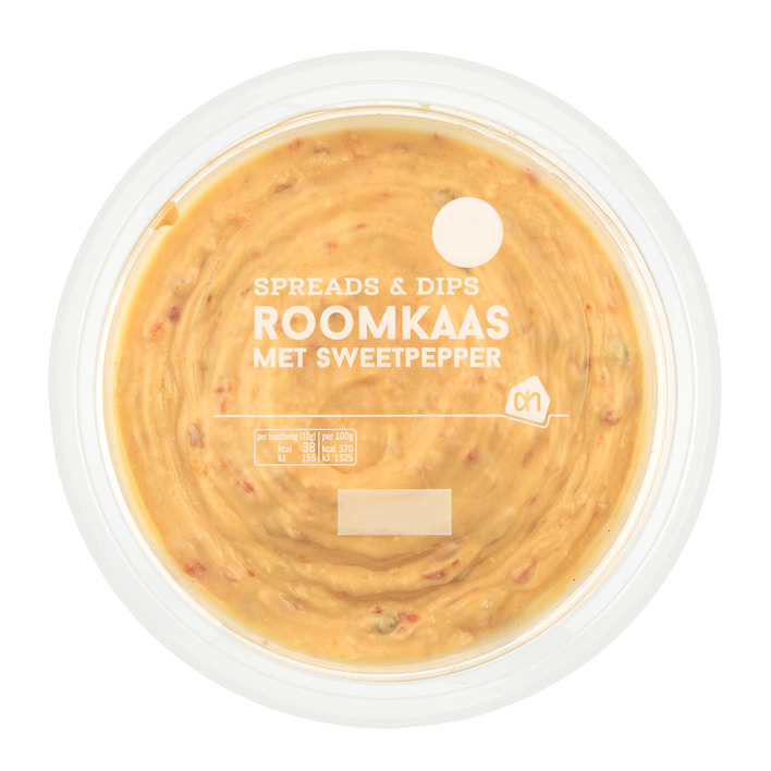 Huismerk Roomkaas met sweetpepper