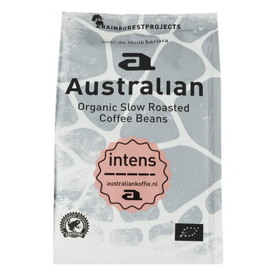 Australian Coffee beans intens biologisch