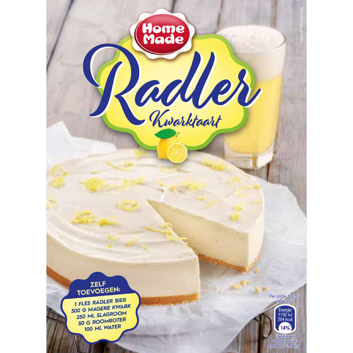 Homemade Radler kwarktaartmix