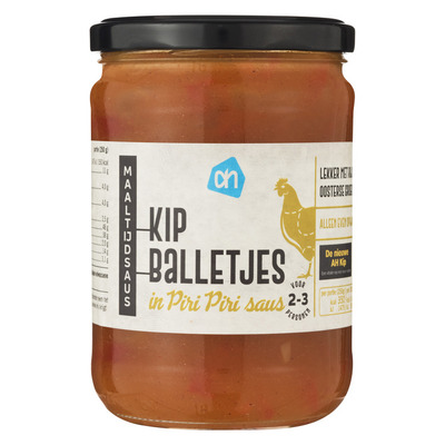 Huismerk Kipballetjes in piri piri
