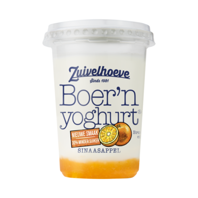 Zuivelhoeve Boer'n Yoghurt Sinaasappel