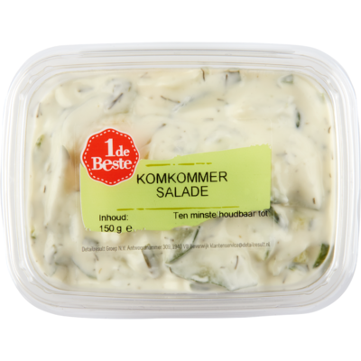 Huismerk Ei Komkommer Salade