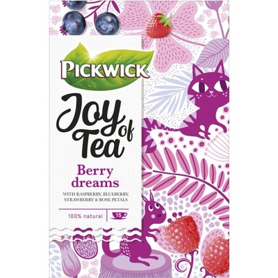 Pickwick Joy of tea berry dreams rooibosthee