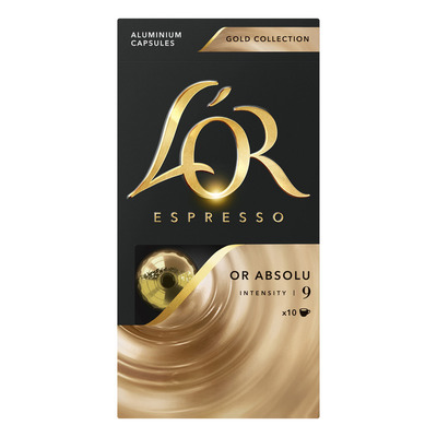 L'OR Espresso or absolu koffiecups
