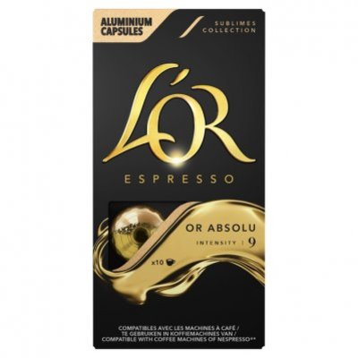 L'OR Espresso or absolu koffiecups