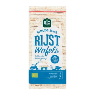 Huismerk Biologische Rijstwafels met Zeezout