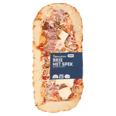 Huismerk Tapas Pizza Brie met Spek