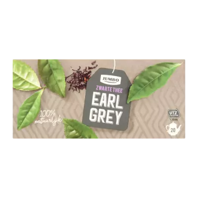 Huismerk Zwarte Thee Earl Grey