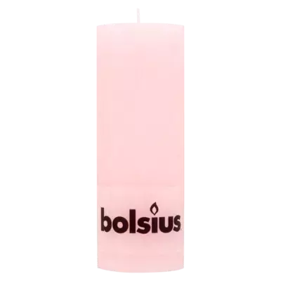 Bolsius 04 Pastel Pink 190 mm Ø 68mm