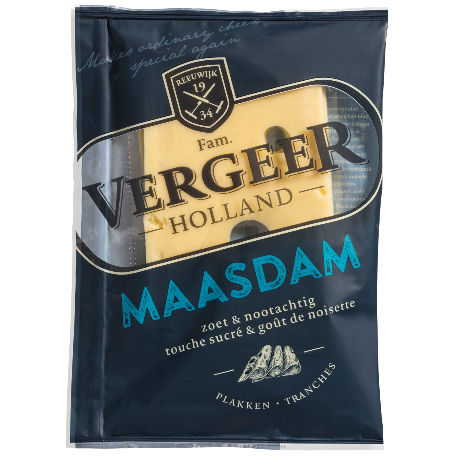 Vergeer Maasdammer gesneden