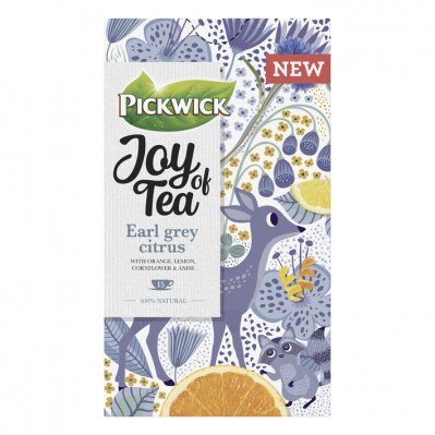 Pickwick Joy of tea earl grey citrus zwarte thee