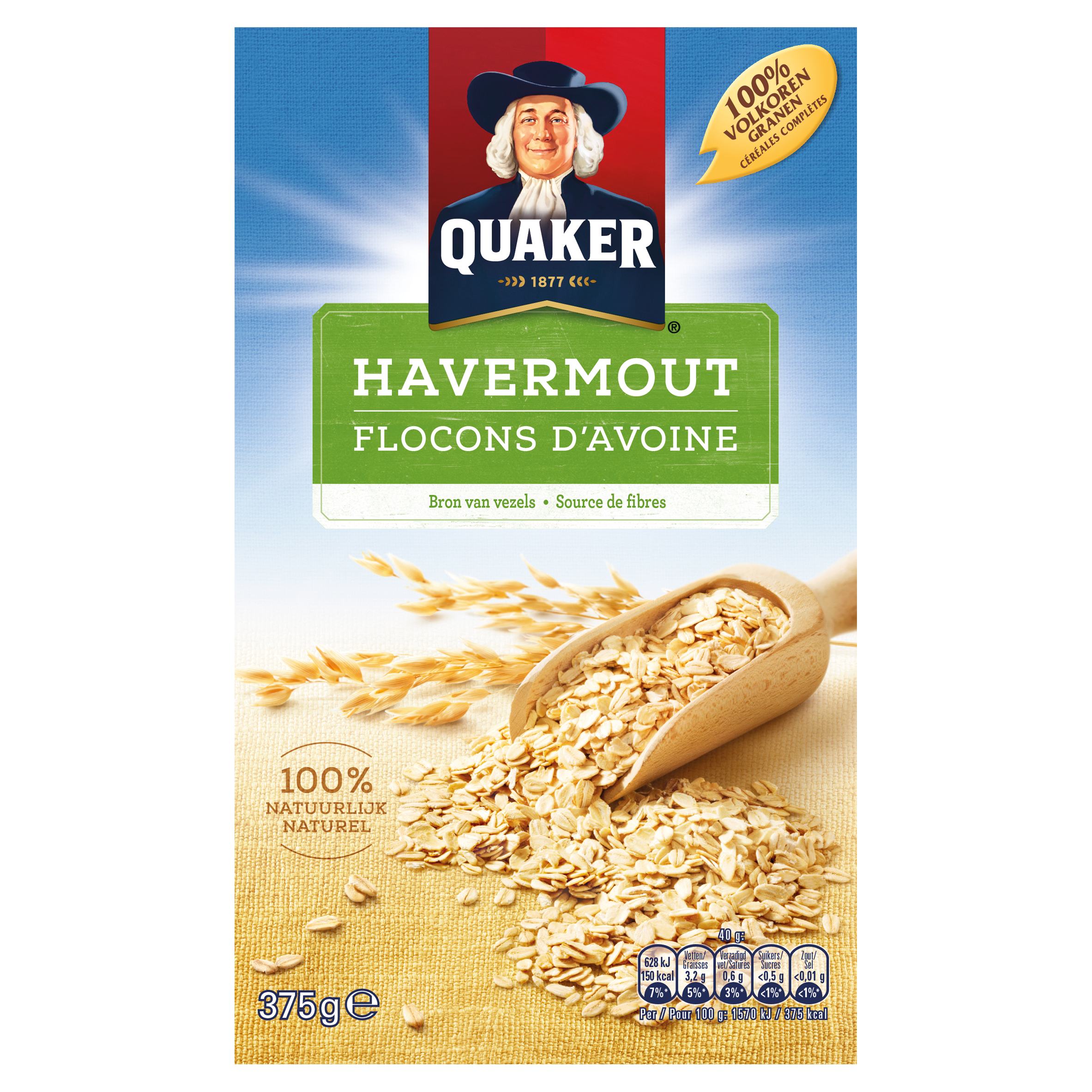 Quaker Havermout 375 gr