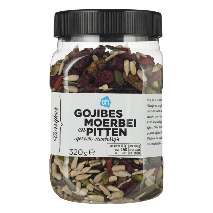 Huismerk Verrijker goji-moerbei en pitten