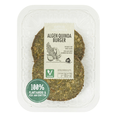 Huismerk Algen quinoa burger