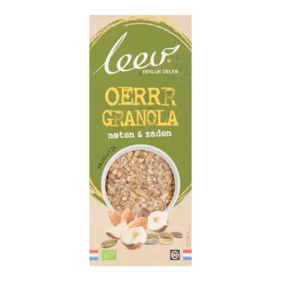Leev Oerrr Granola Noten & Zaden