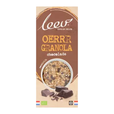 Leev Oerrr Granola Chocolade