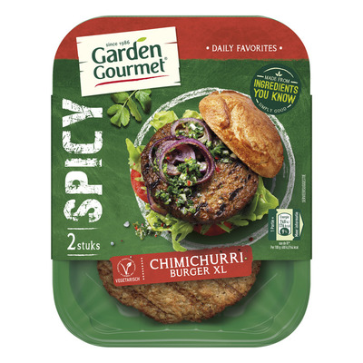 Garden Gourmet Chimichurri burger