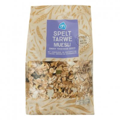 Huismerk Spelt tarwe muesli