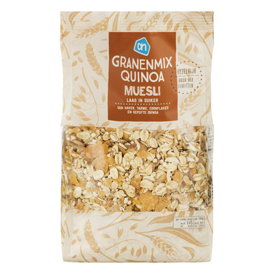 Huismerk Granenmix met quinoa muesli