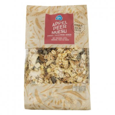 Huismerk Appel-peer muesli