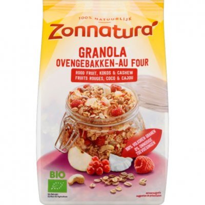 Zonnatura Granola rood fruit