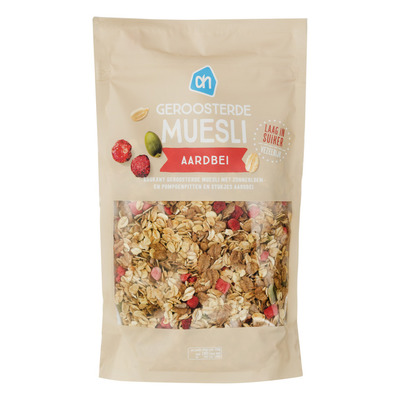 Huismerk Geroosterde muesli aardbei