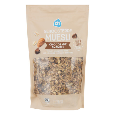 Huismerk Geroosterde muesli chocolade-amandel