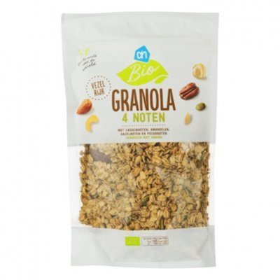 Huismerk Biologisch Granola 4 noten