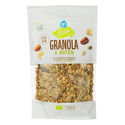 Huismerk Biologisch Granola 4 noten