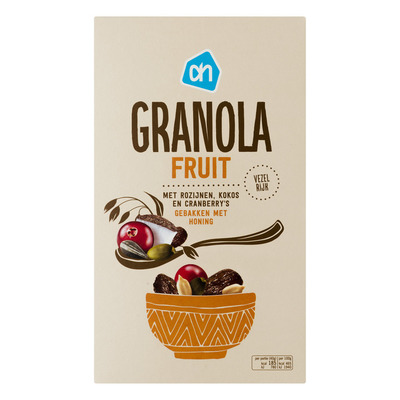Huismerk Granola fruit
