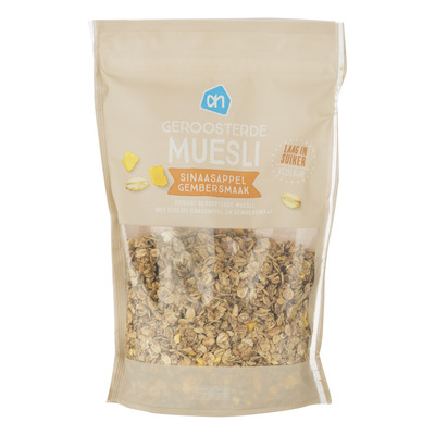 Huismerk Geroosterde muesli sinaasappel-gember