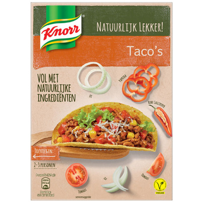 Knorr Natuurlijk lekker tacos