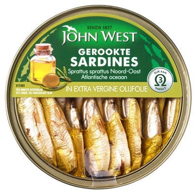 John West Petit sardines extra vergine