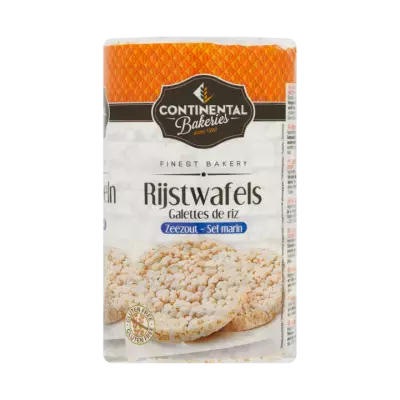 Continental Bakeries Rijstwafel met Zeezout